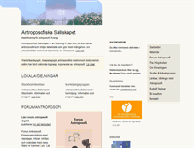 Tablet Screenshot of antroposofi.nu